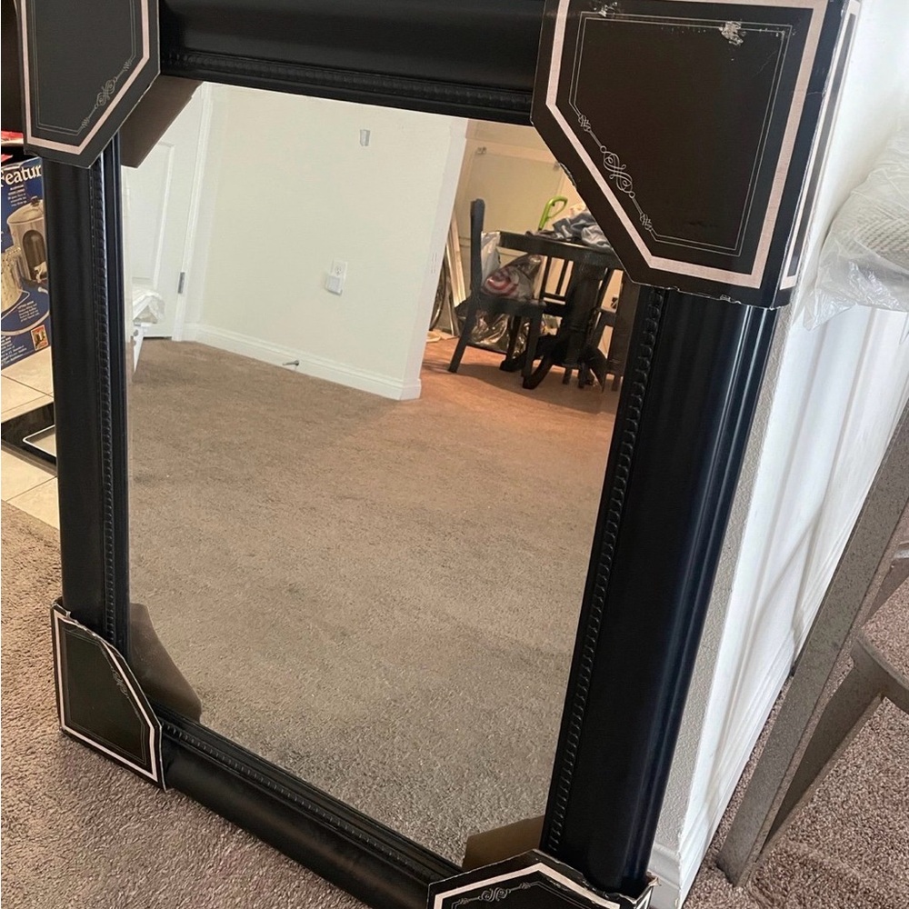 Elegant Black Wall Mirror